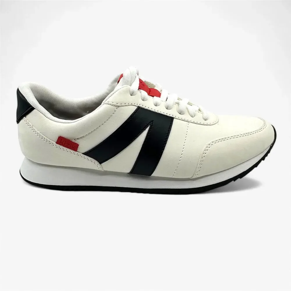 Kizik Milan Optic White Womens Athletic Sneaker